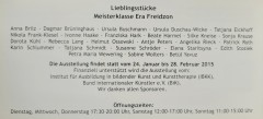 Ausstellung, 2015