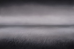 Gefühlte Welt , 2024, Pastell auf Papier,  18 x  24cm 