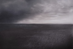 Gefühlte Welt , 2024, Pastell auf Papier,  18 x  24cm 