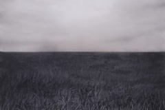 Gefühlte Welt , 2024, Pastell auf Papier,  18 x  24cm 