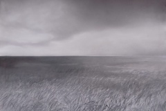 Gefühlte Welt , 2024, Pastell auf Papier,  18 x  24cm 