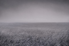 Gefühlte Welt , 2023, Pastell auf Papier,  18 x  24cm 