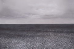 Gefühlte Welt , 2024, Pastell auf Papier,  18 x  24cm 