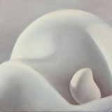 Menschwerden, 2012, Pastell auf Papier, 50 x 50 cm