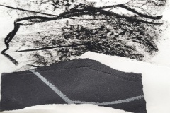 Panorama 2023, Mischtechnik auf Papier,  10,5 x 14,8 cm